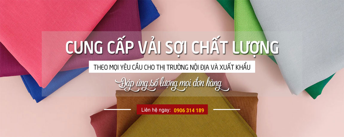 VINSUN TEXTILE - Vải sợi xuất khẩu cao cấp cho ngành may mặc