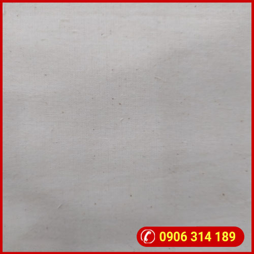 Vải Canvas 100% Cotton - Vải Canvas cotton 100% tự nhiên, bền chắc cho túi xách, balo