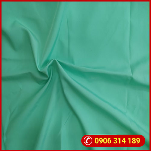 Vải Poly Pongee - Vải Poly Pongee chống thấm nước nhẹ, lót áo khoác mưa